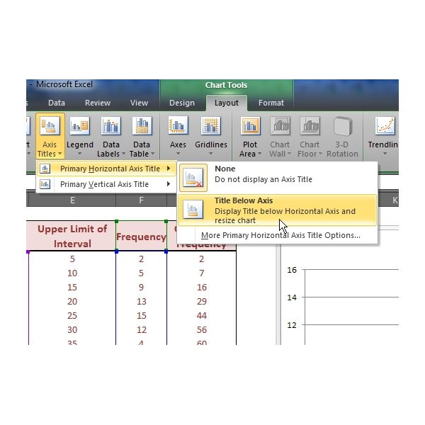 how to add axis title in excel 2010 for mac